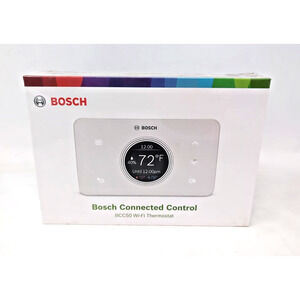 BOSCH Connected Control BCC50 Wi-Fi Thermostat New Sealed heating cooling